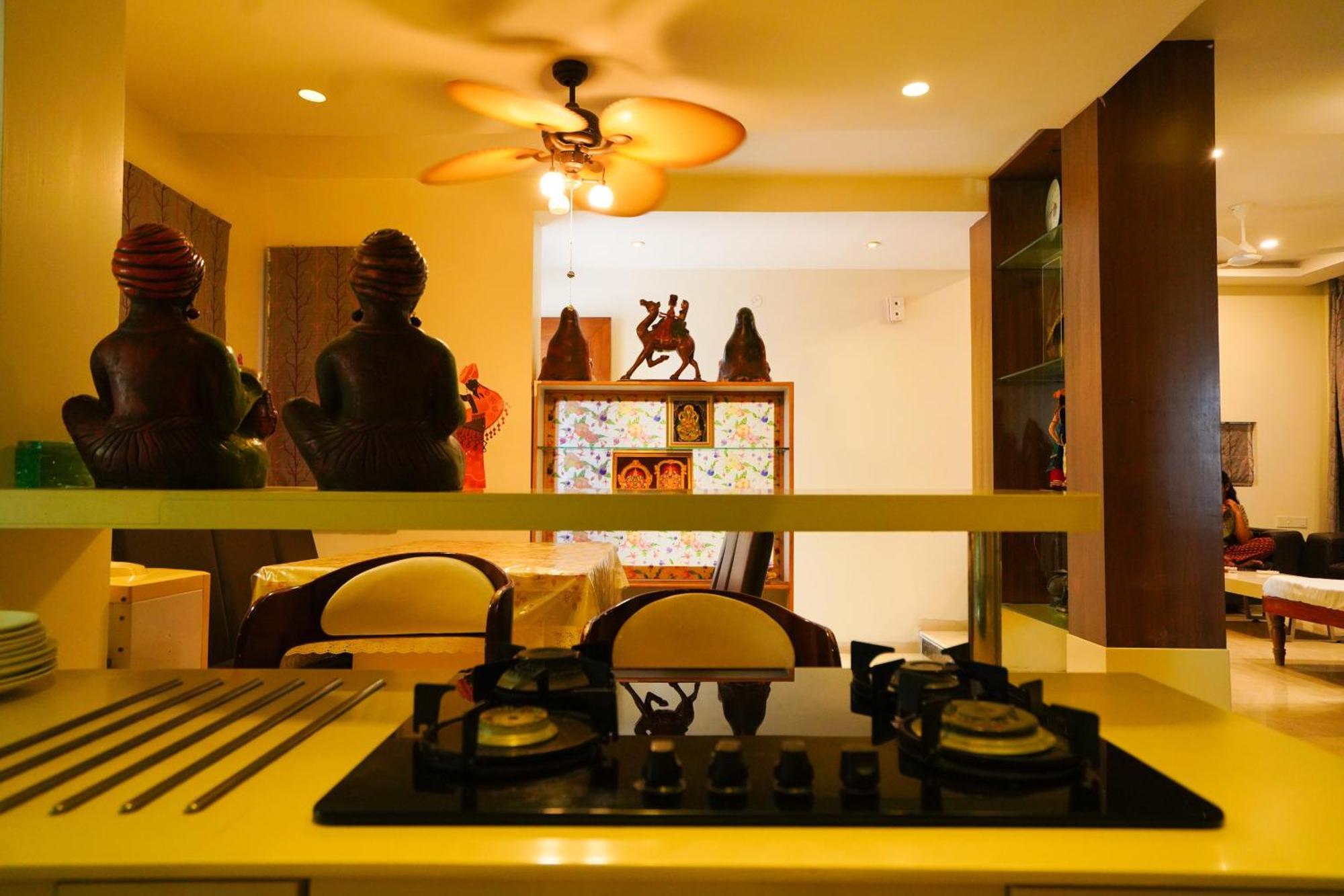 Golden Villa - Duplex House With Private Theater - Near To Alipiri And Bhudevi Ttd Ticket Counter And Kapilateertham Tirupati Bagian luar foto